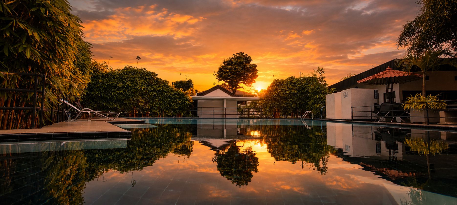 Pool at Evening